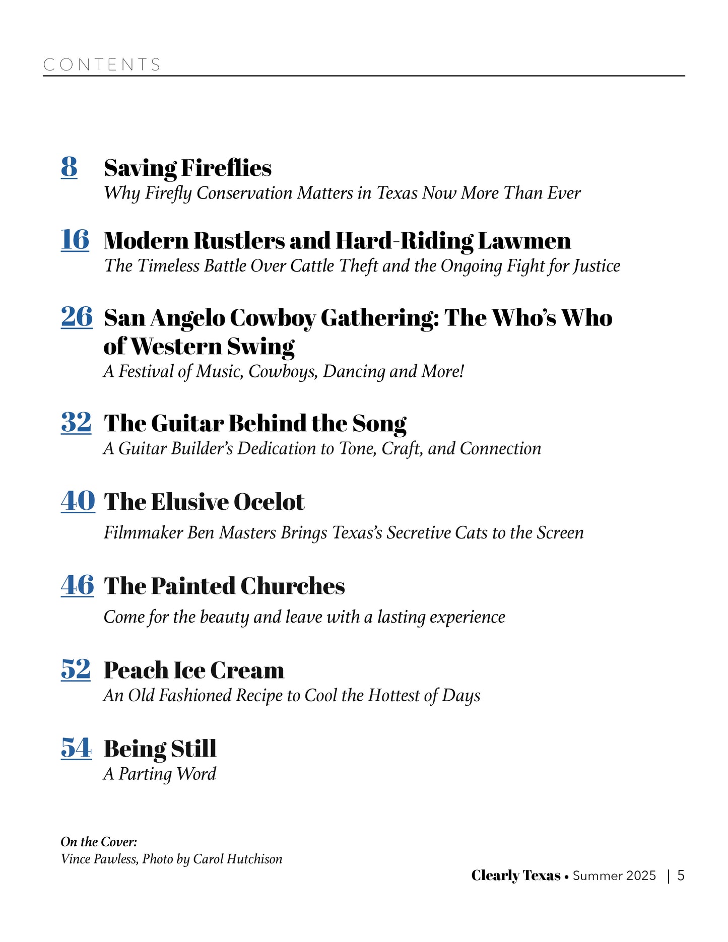 PRINT | 52 Pages | Ad-Free | Summer 2025