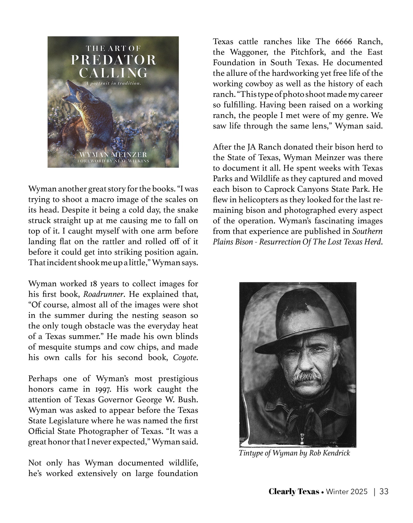 Clearly Texas Magazine - Winter 2025