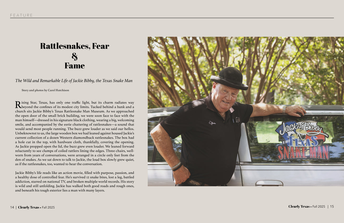 [NEW!] Clearly Texas Magazine - Fall 2025 {DIGITAL}