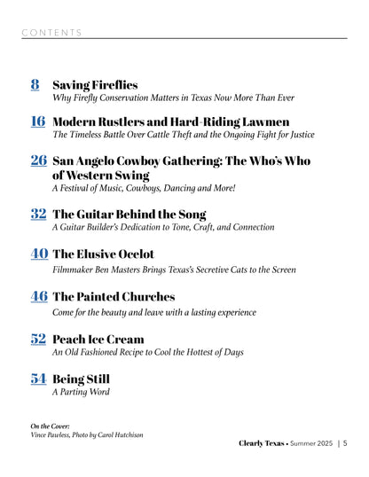 PRINT | 52 Pages | Ad-Free | Summer 2025